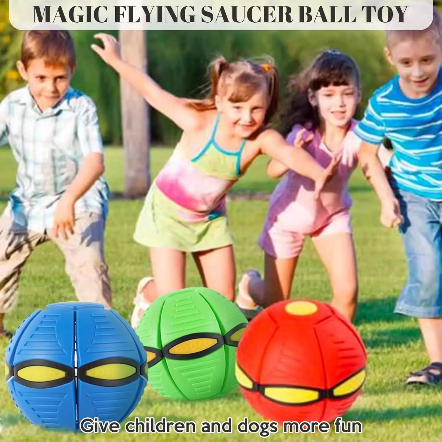 Magic Flying Saucer Ball