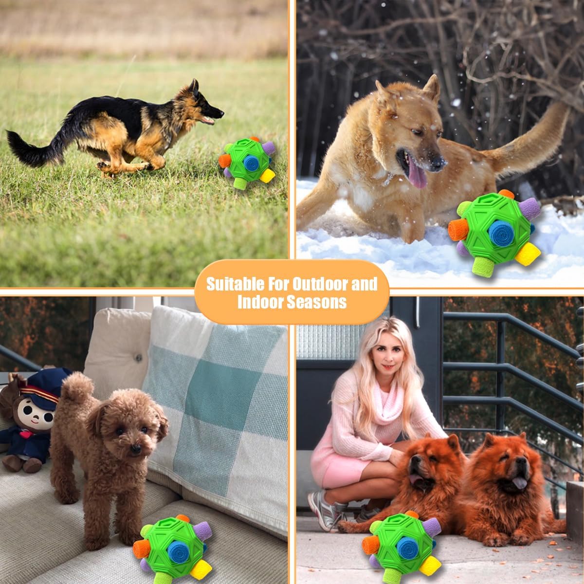 Dog Puzzle Ball