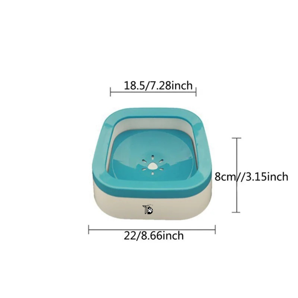 1L Anti-Splash Pet Drinker