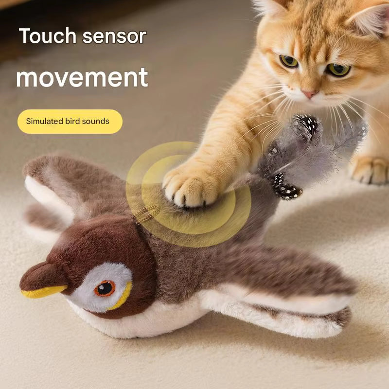 Rechargeable Chirping Flapping Bird for Cat