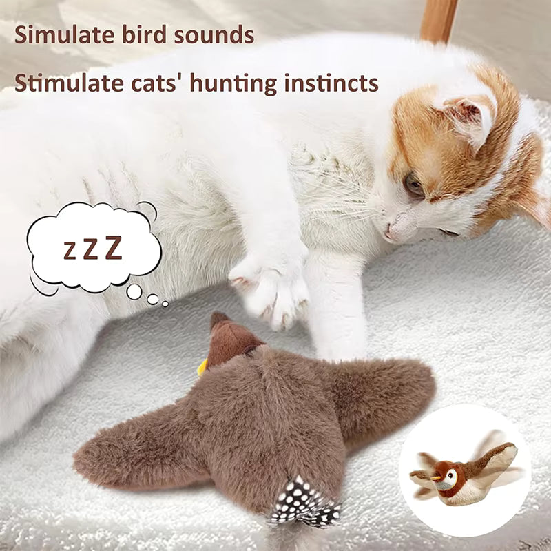 Rechargeable Chirping Flapping Bird for Cat