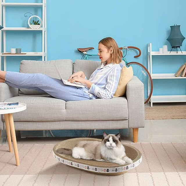 Oval Cat Scratcher