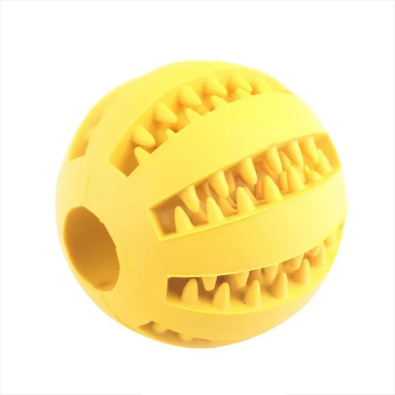 Natural Rubber Treat Ball Toy for Dogs