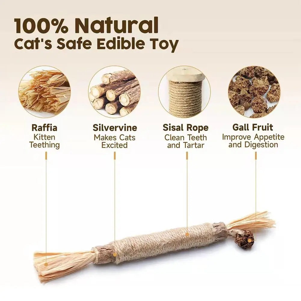 Natural Silvervine Dental Stick for Cats
