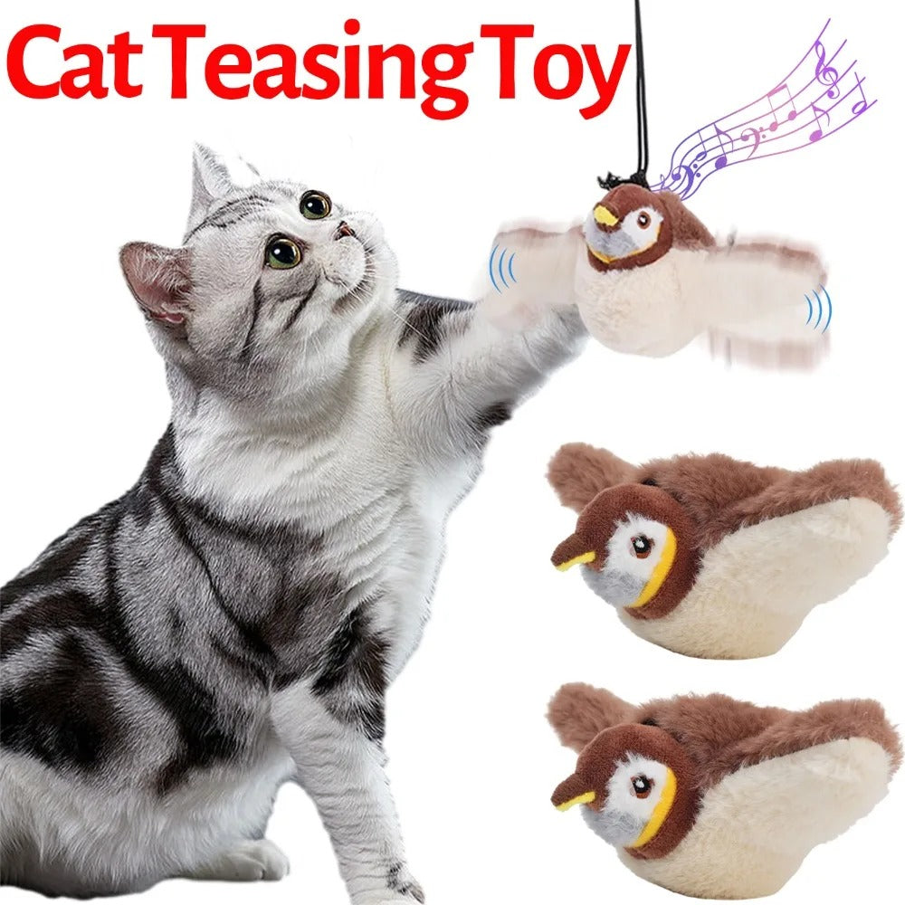 Rechargeable Chirping Flapping Bird for Cat