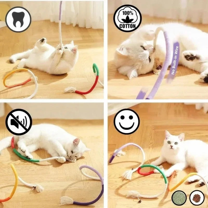 Interactive Cat Scratching Rope