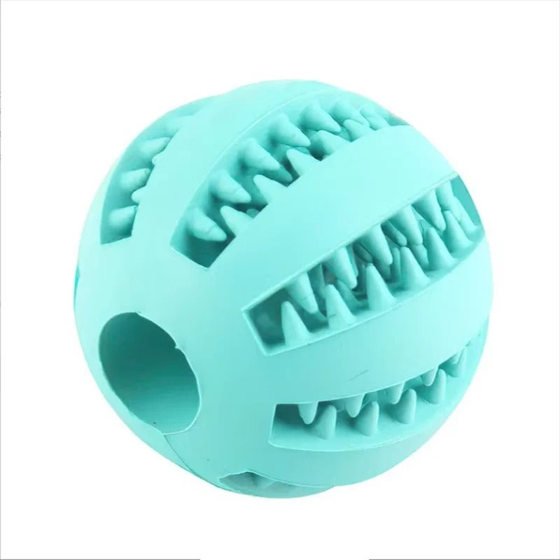 Natural Rubber Treat Ball Toy for Dogs