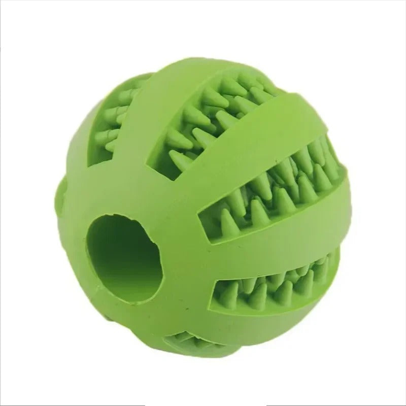 Natural Rubber Treat Ball Toy for Dogs